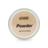 Colour Intense Matte And Fixing компактна пудра з дзеркальцем і спонжем