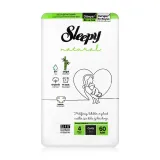 Sleepy Natural підгузки (4)* 60 шт.