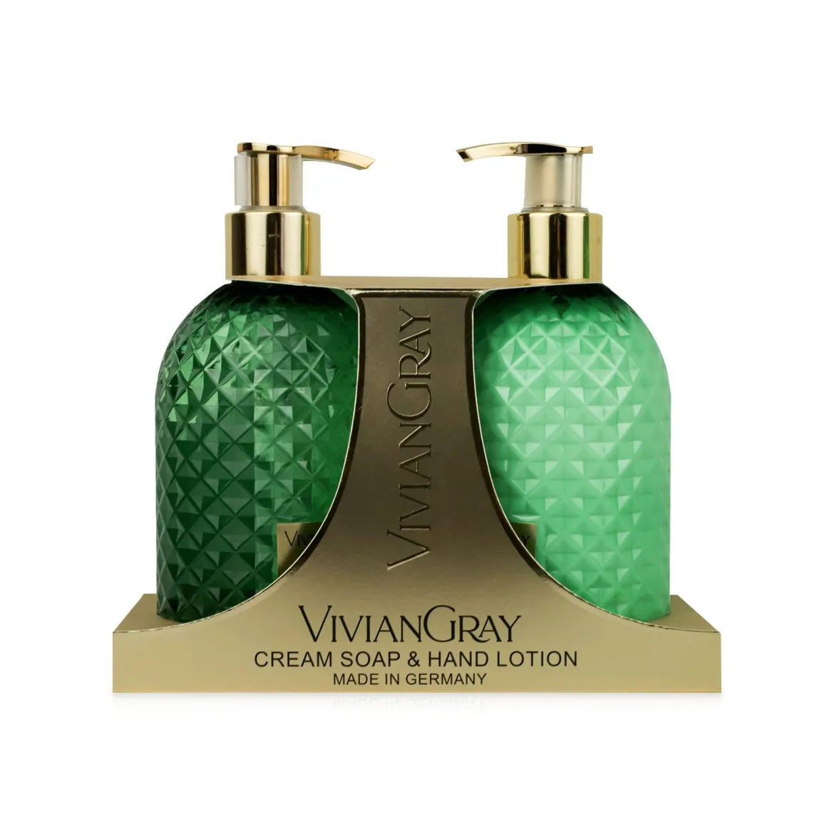 VivianGray Bergamot &amp; Lemongrass набір рідке мило та лосьйон для рук 2*300мл