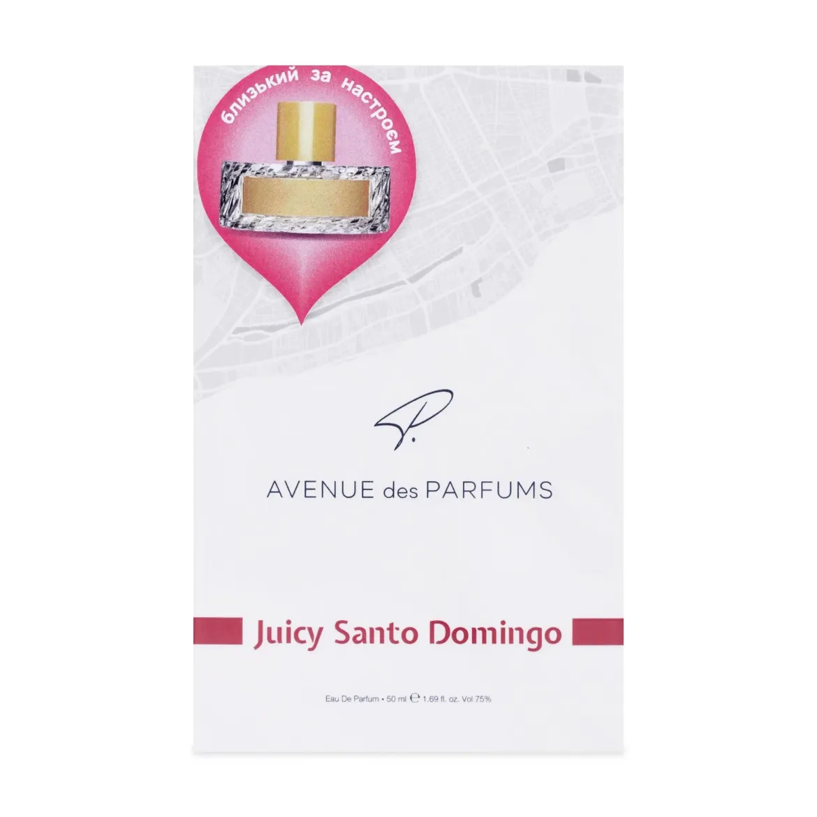 Avenue des Parfums парфумована вода для жінок Juicy Santo Domingo vs Mango Skin 50мл