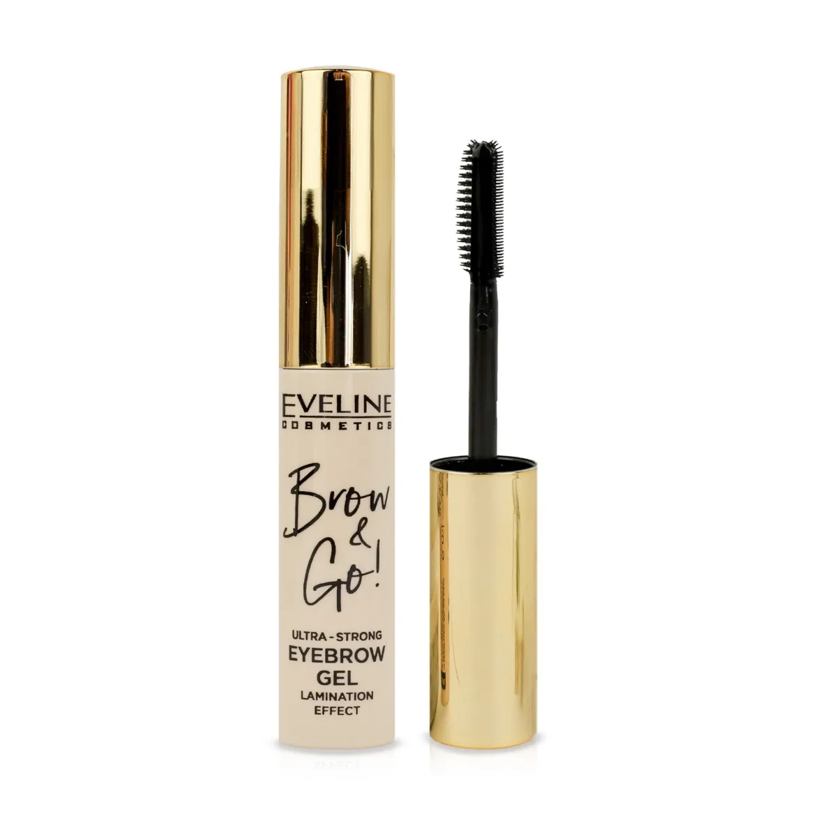 Eveline Cosmetics Brow &amp; Go гель для брів з ефектом ламінації прозорий 6мл