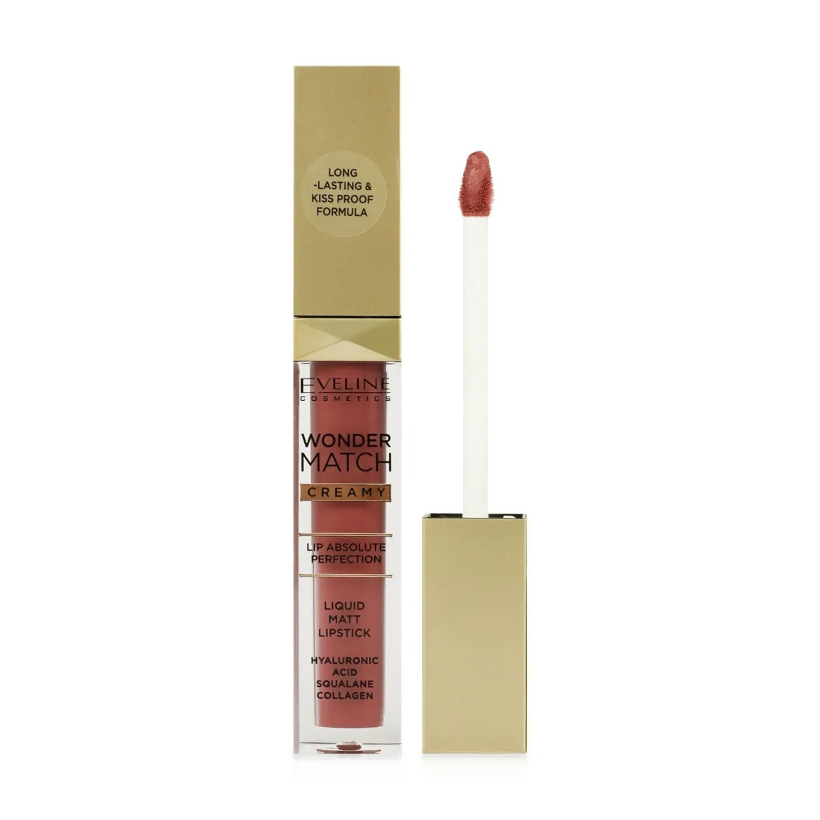 Eveline Cosmetics Wonder Match рідка помада кремова матова