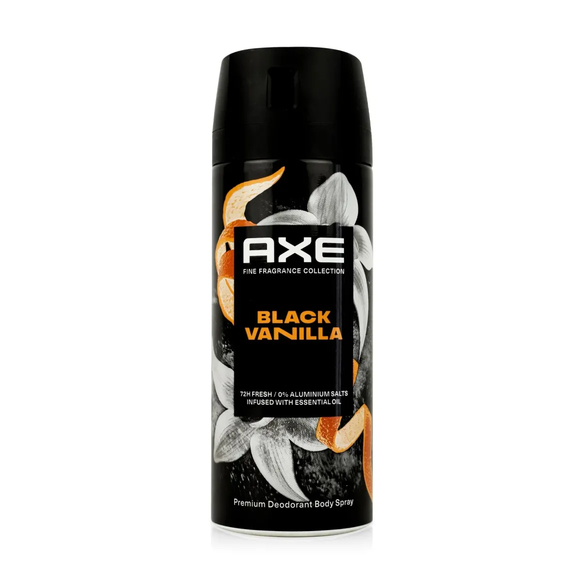 Axe Fine Fragrance дезодорант чоловічий 72 год.Black Vanilla 150мл