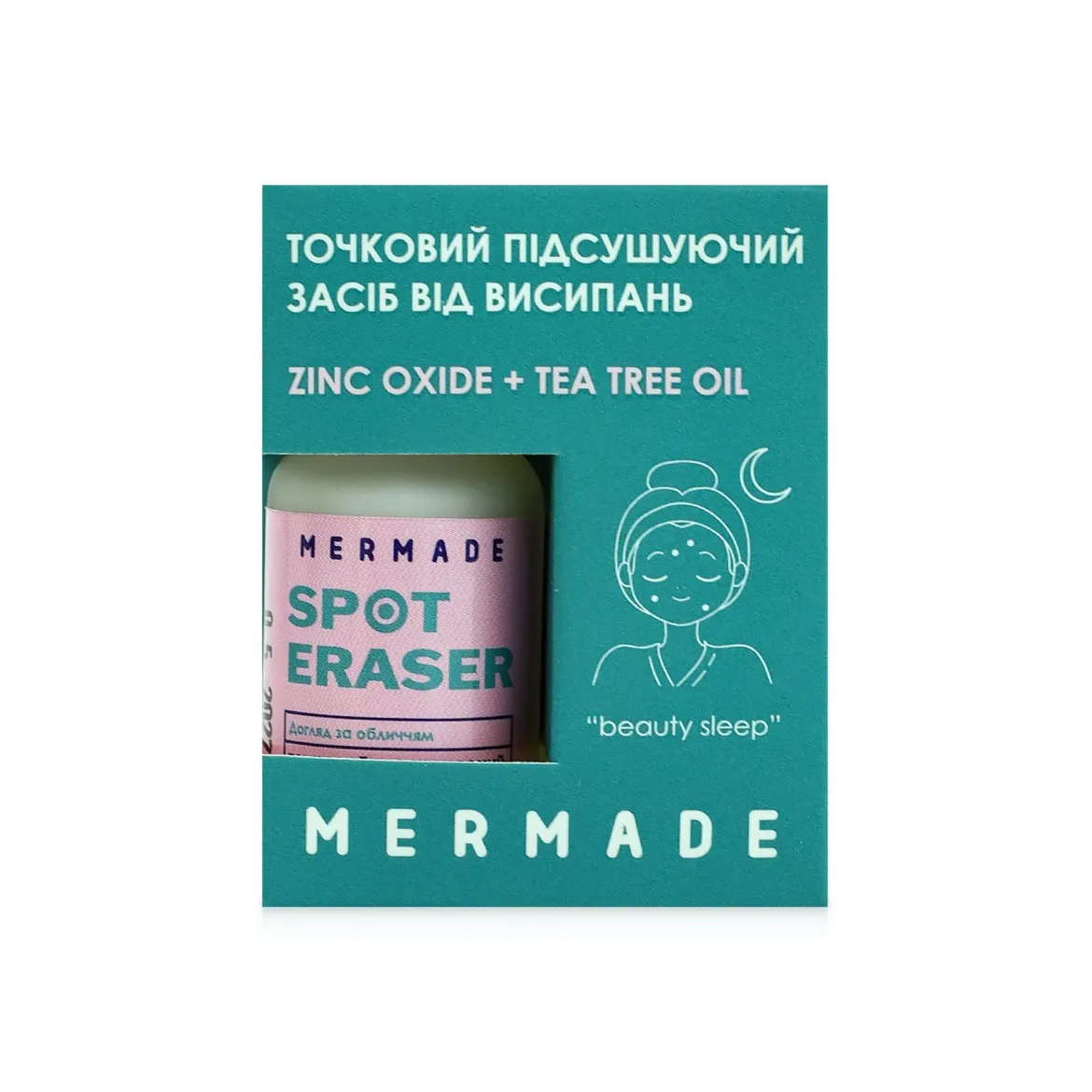 Mermade точковий засіб від висипань Zinc oxide&amp;Tea Tree oil 10мл