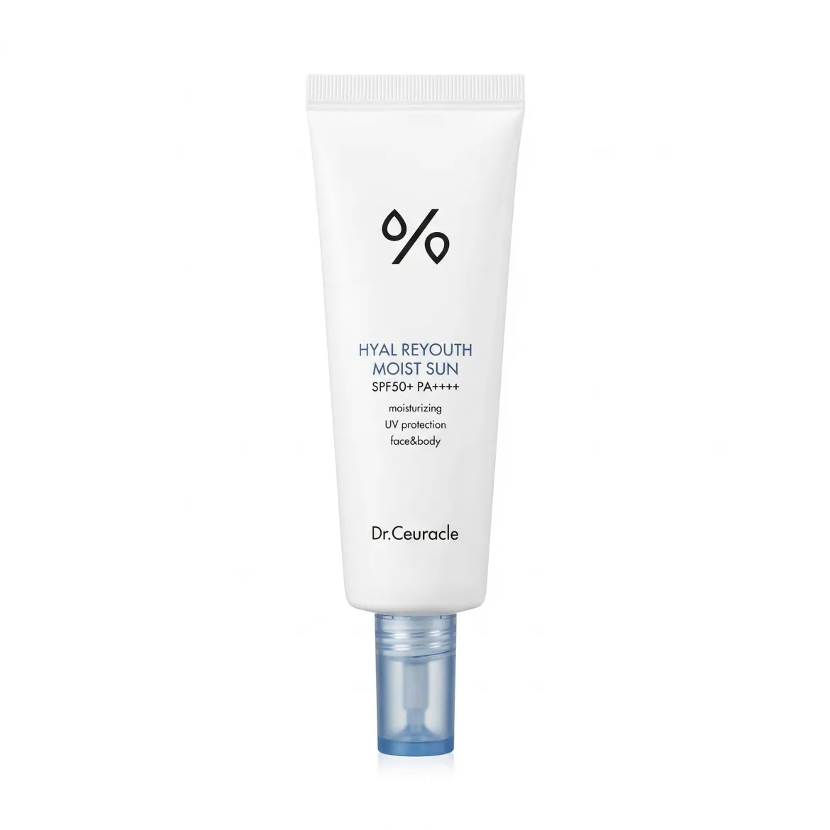 Dr. Ceuracle Hyal Reyouth сонцезахисний крем для обличчя зволожуючий SPF50 50мл