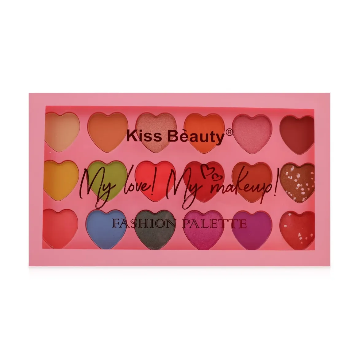 Kiss Beauty палітра тіней My love! My Makeup! 27г — Фото 1