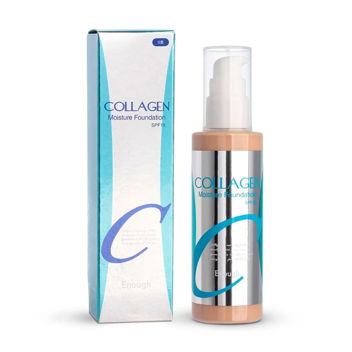 Enough Collagen тональний крем зволожувальний