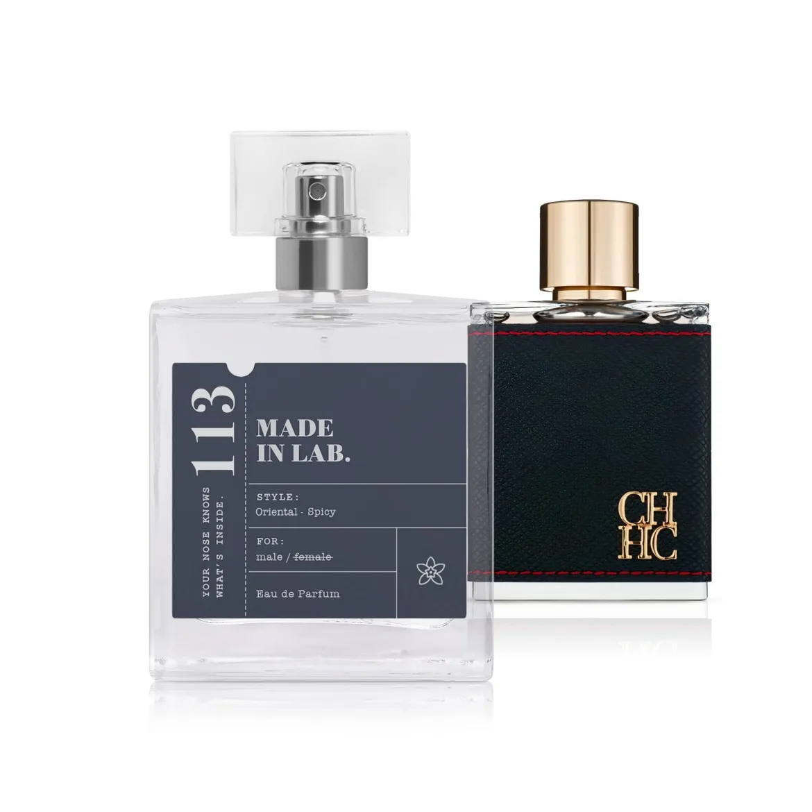 Made in Lab парфумована вода для чоловіків 113 vs Carolina Herrera СН Men 100мл