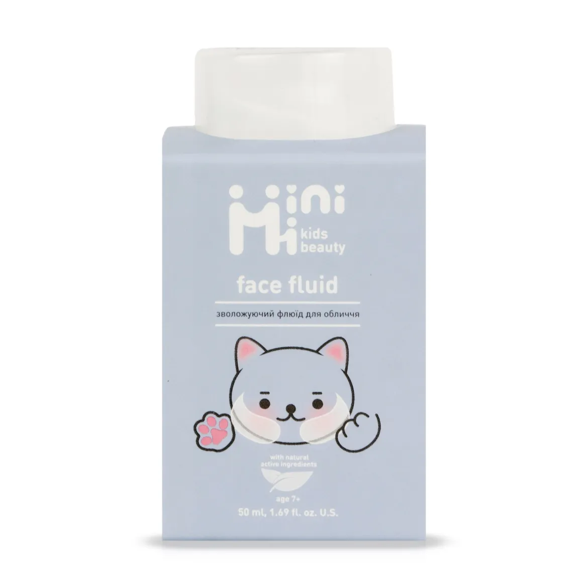 MiniMi Kids beauty 7+ флюїд для обличчя дит. зволожуючий 50мл