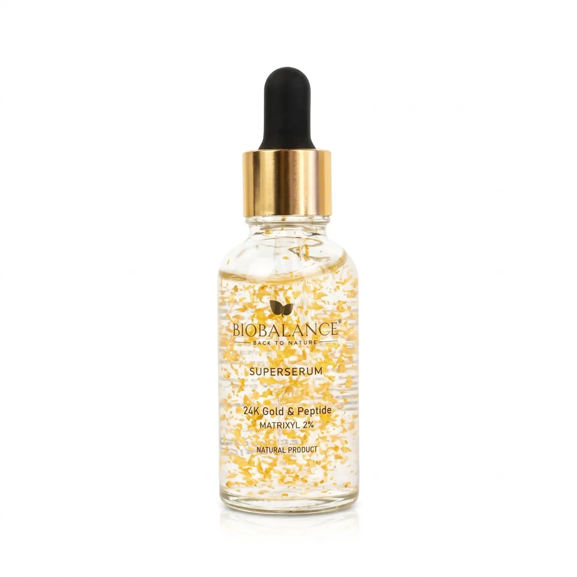Biobalance Super Serum сироватка 24Kgold &amp; peptide matrixyl 2% 30мл