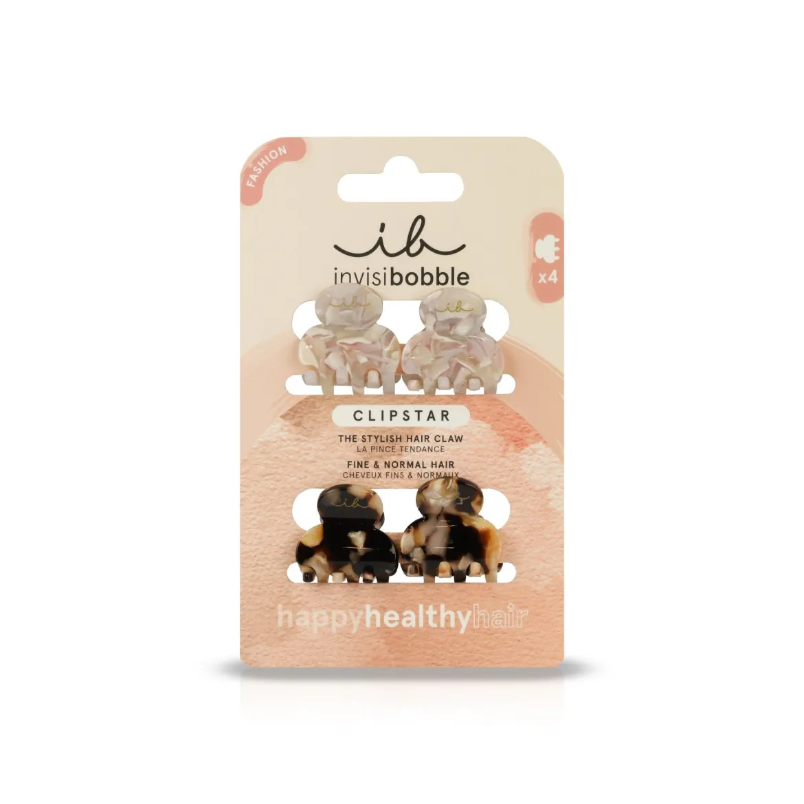 Invisibobble Clipstar заколка-краб Petit Four 4 шт.