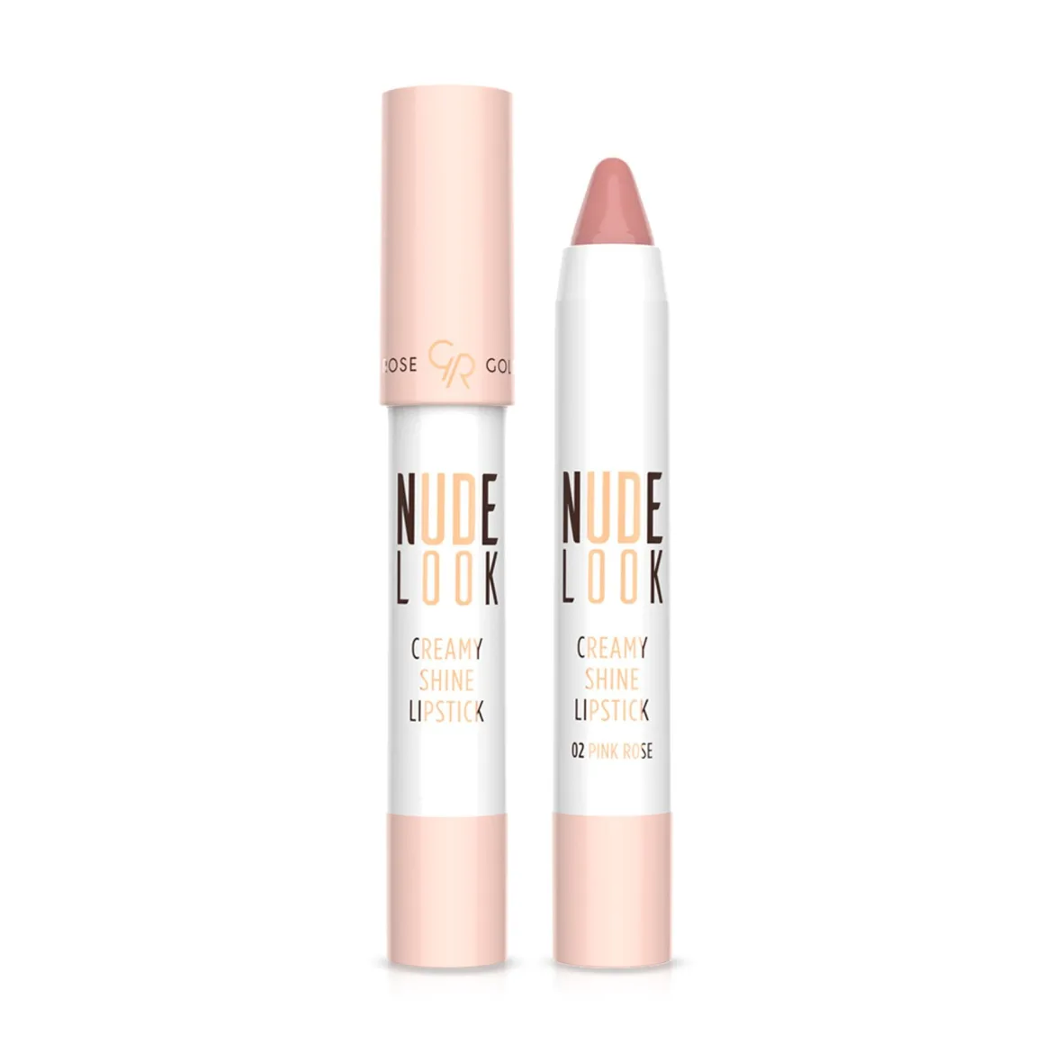 Golden Rose Nude Look Creamy Shine помада - олівець