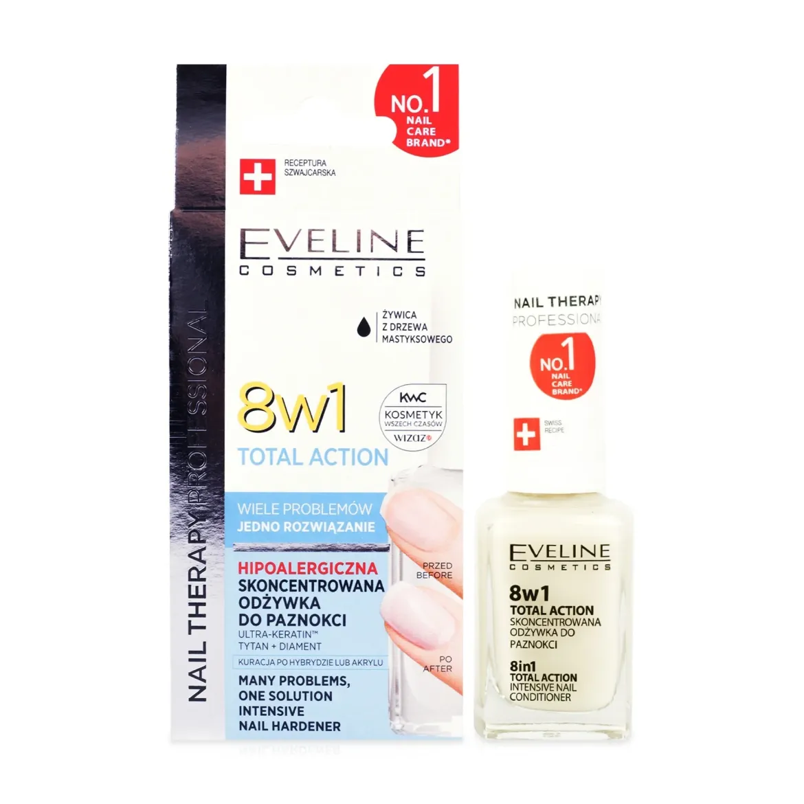 Eveline Cosmetics засіб лікувальний* 8в1 здорові нігті 12мл