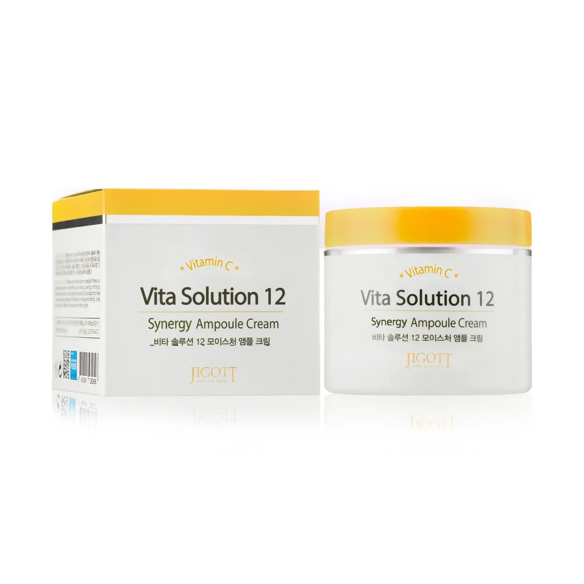 Jigott Vita Solution 12 крем тонізуючий ампульний вітамін С 100мл