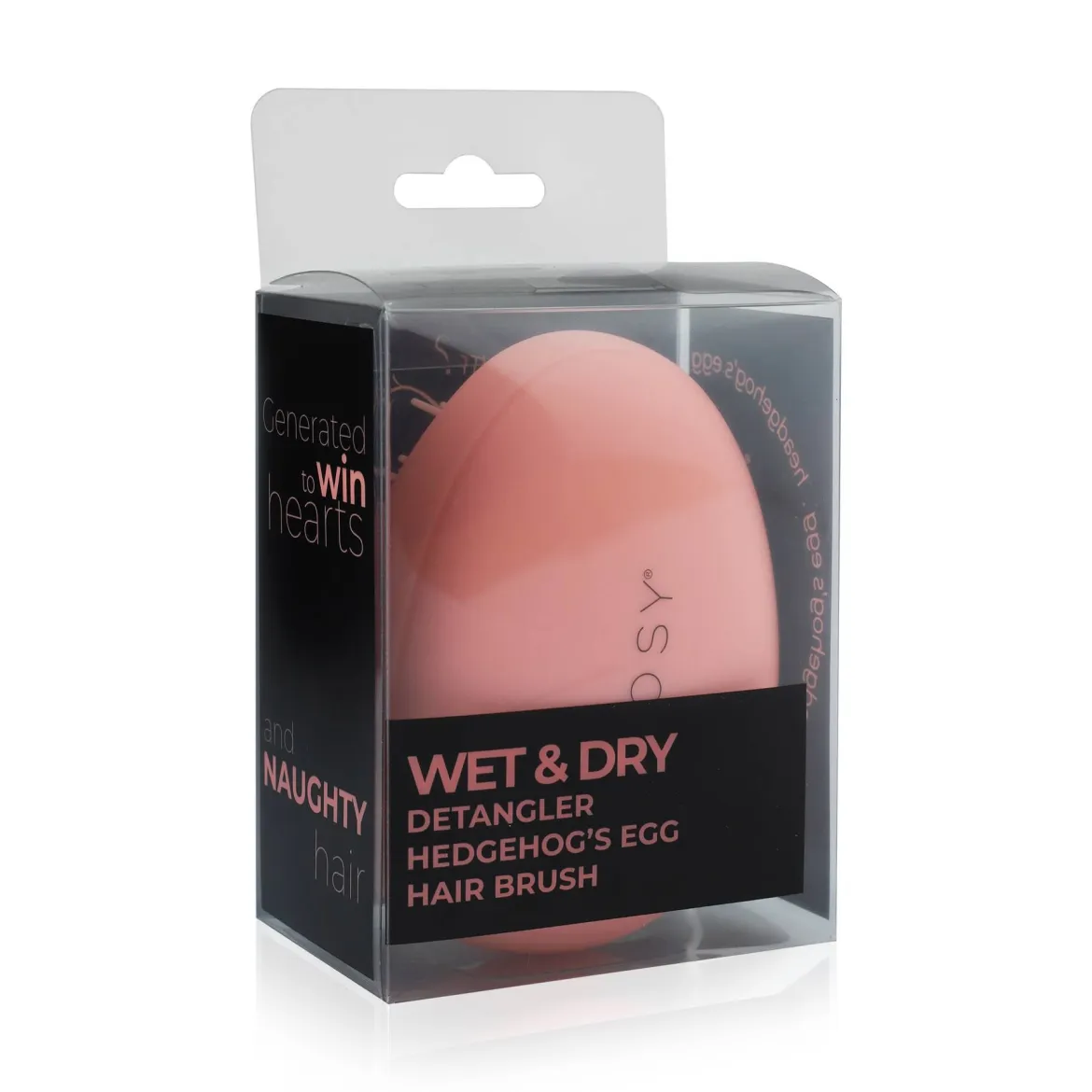 Rosy Wet&amp;Dry щітка для волосся Hedgehog`s egg пудра — Фото 2