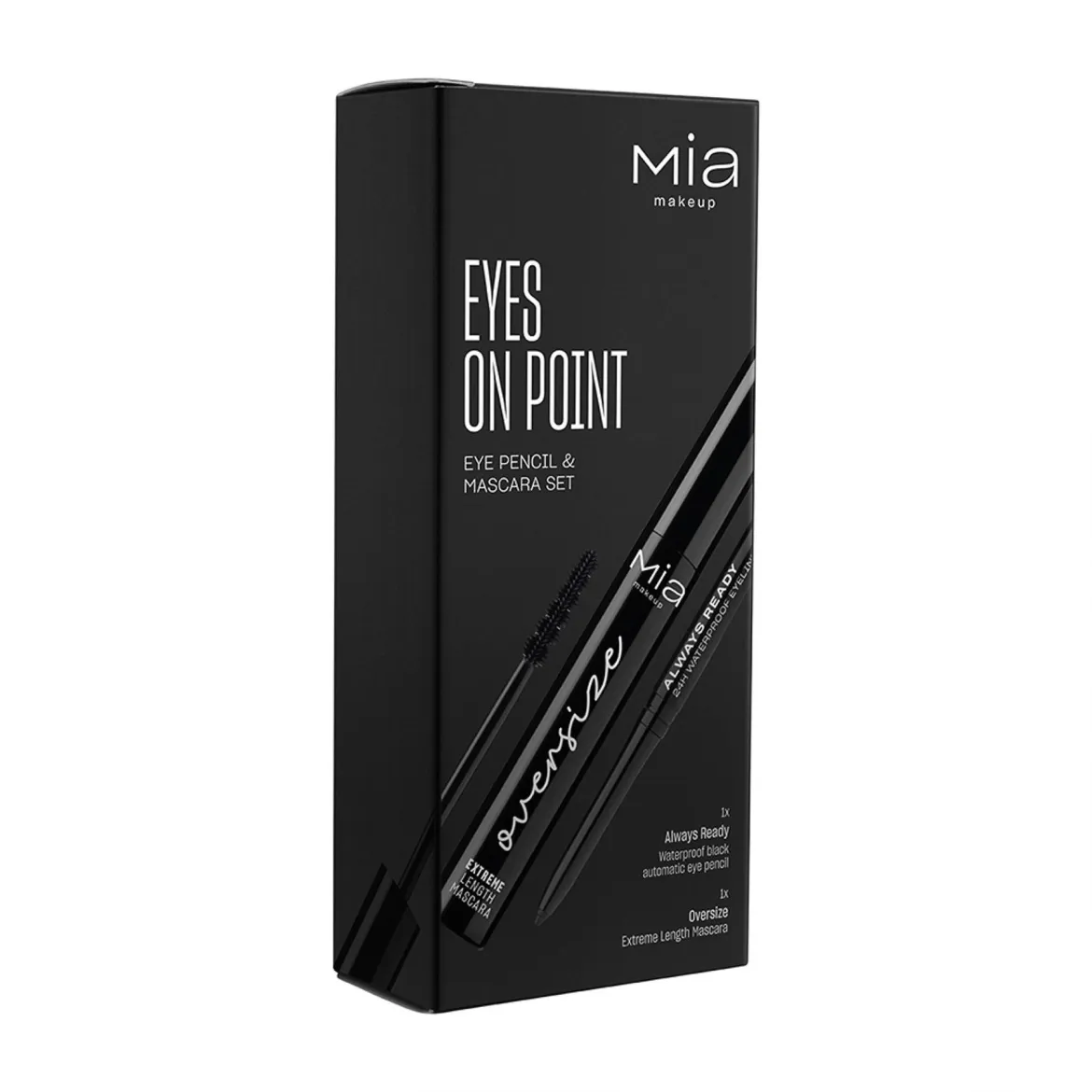 Mia Eyes On Point набір туш Oversize + автоматичний олівець для очей 9.8г+0.35г — Фото 1