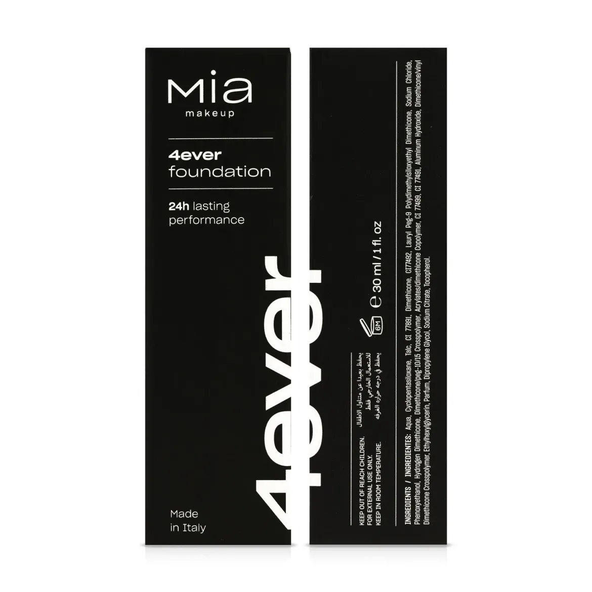 Mia 4ever Foundation 24h тональна основа — Фото 2