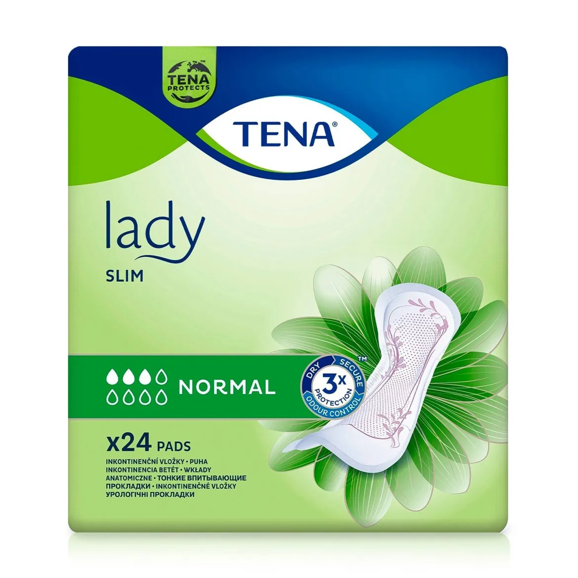Tena Lady Slim урологічні прокладки Normal 24 шт.