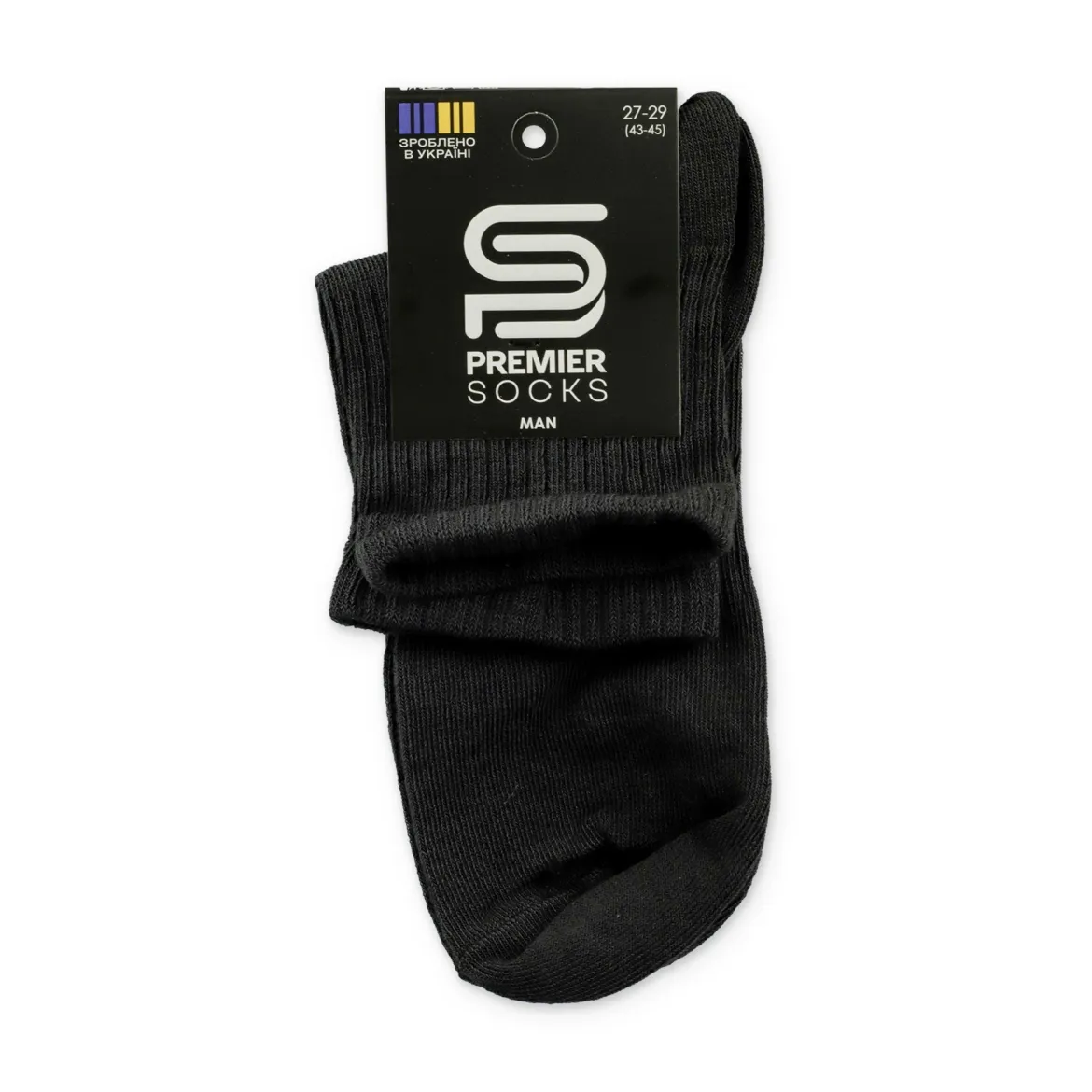 Premier Socks шкарпетки чоловічі середні 658И з імітацією резинки