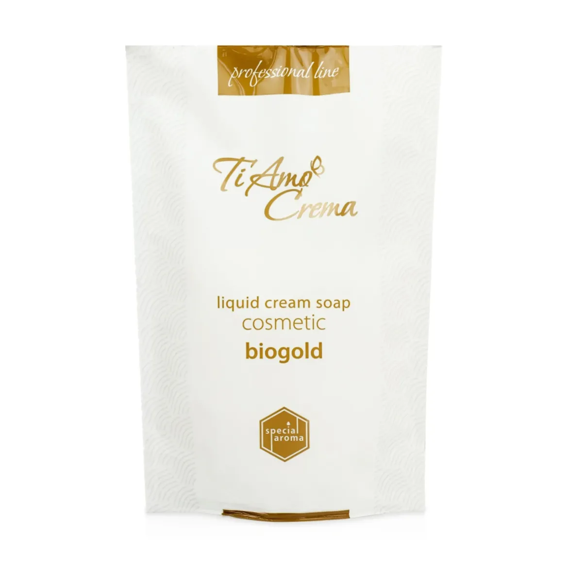 TiAmoCrema рідке крем-мило дой-пак Cosmetic Biogold* 400мл