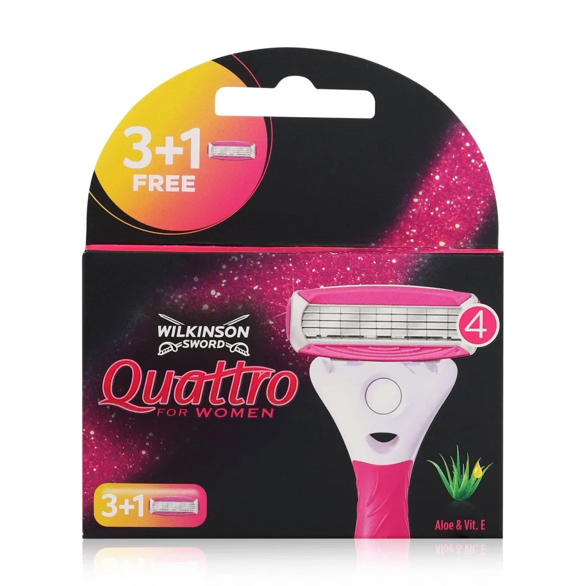 Wilkinson Quattro змінний картридж 4 шт.