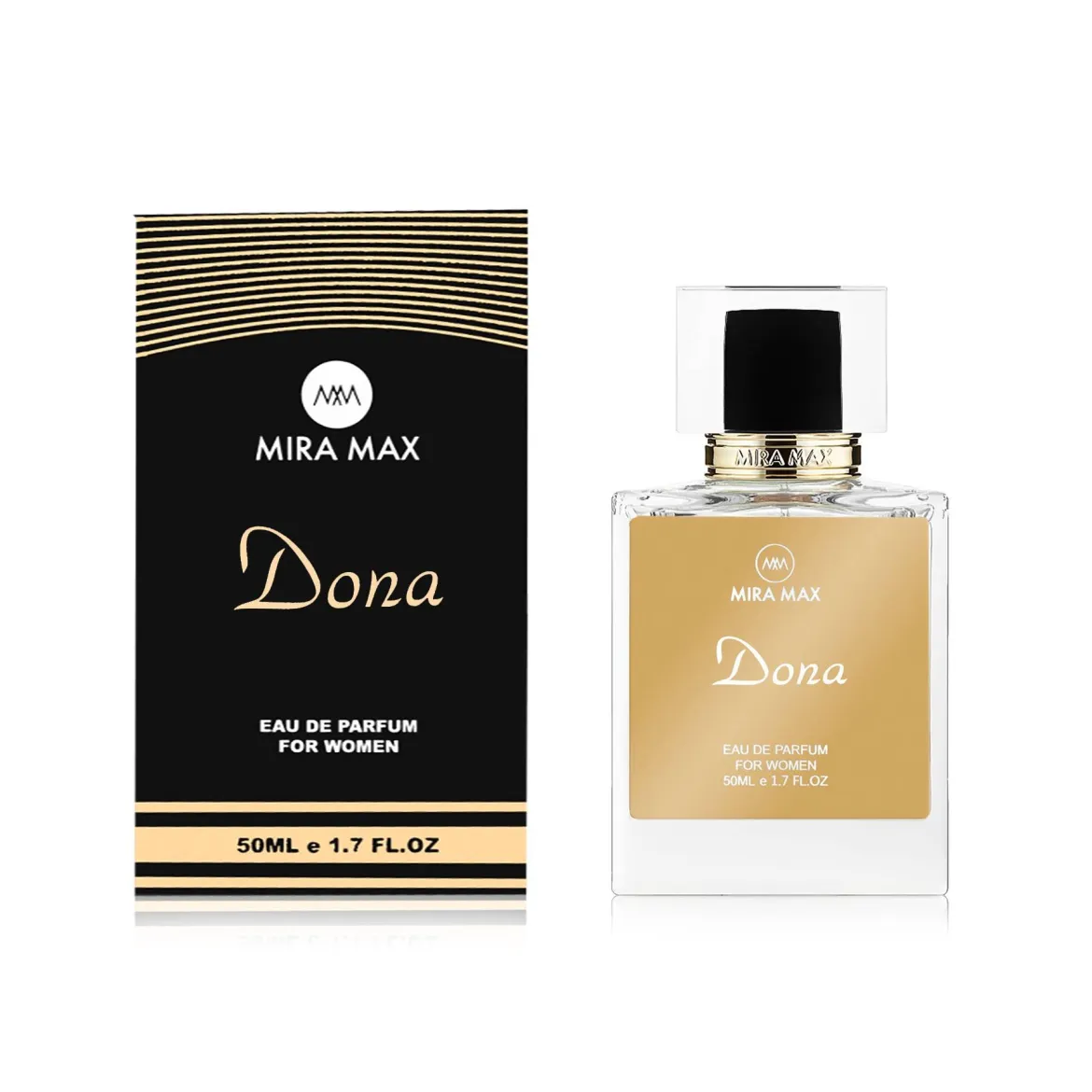MiraMax парфумована вода для жінок Dona vs Trussardi Donna 50мл — Фото 1