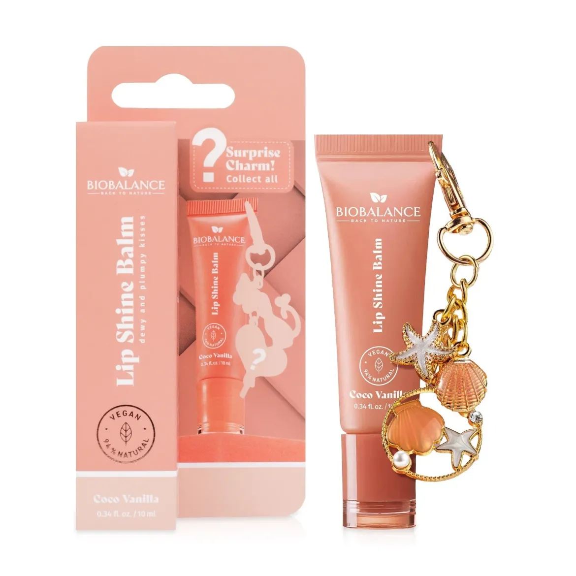 Biobalance Lip Shine бальзам для губ* з відтінком