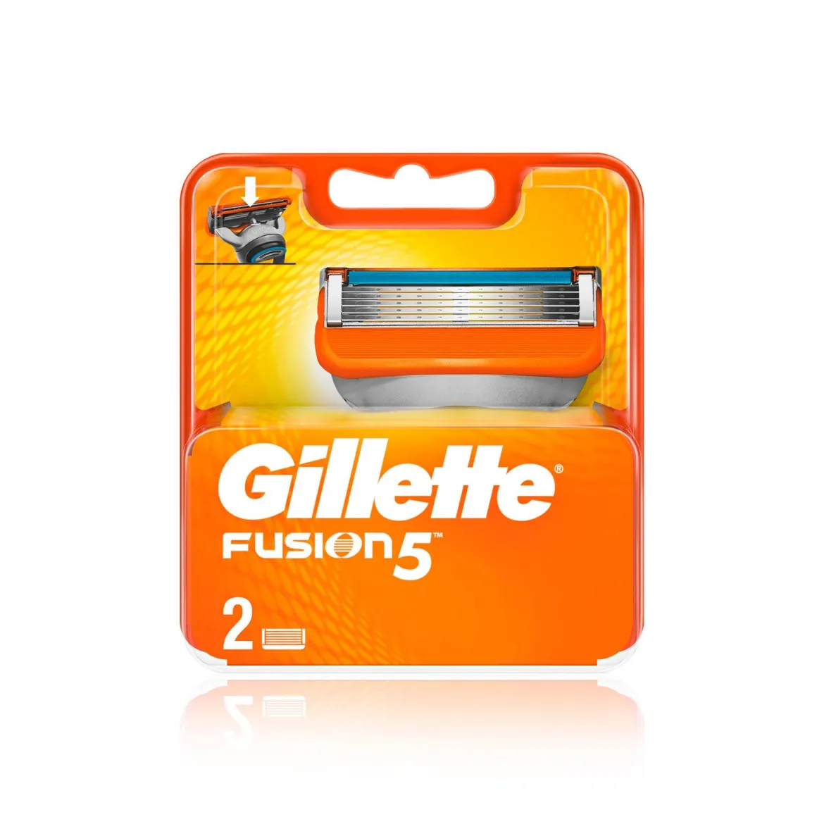 Gillette Fusion картридж 2 шт.
