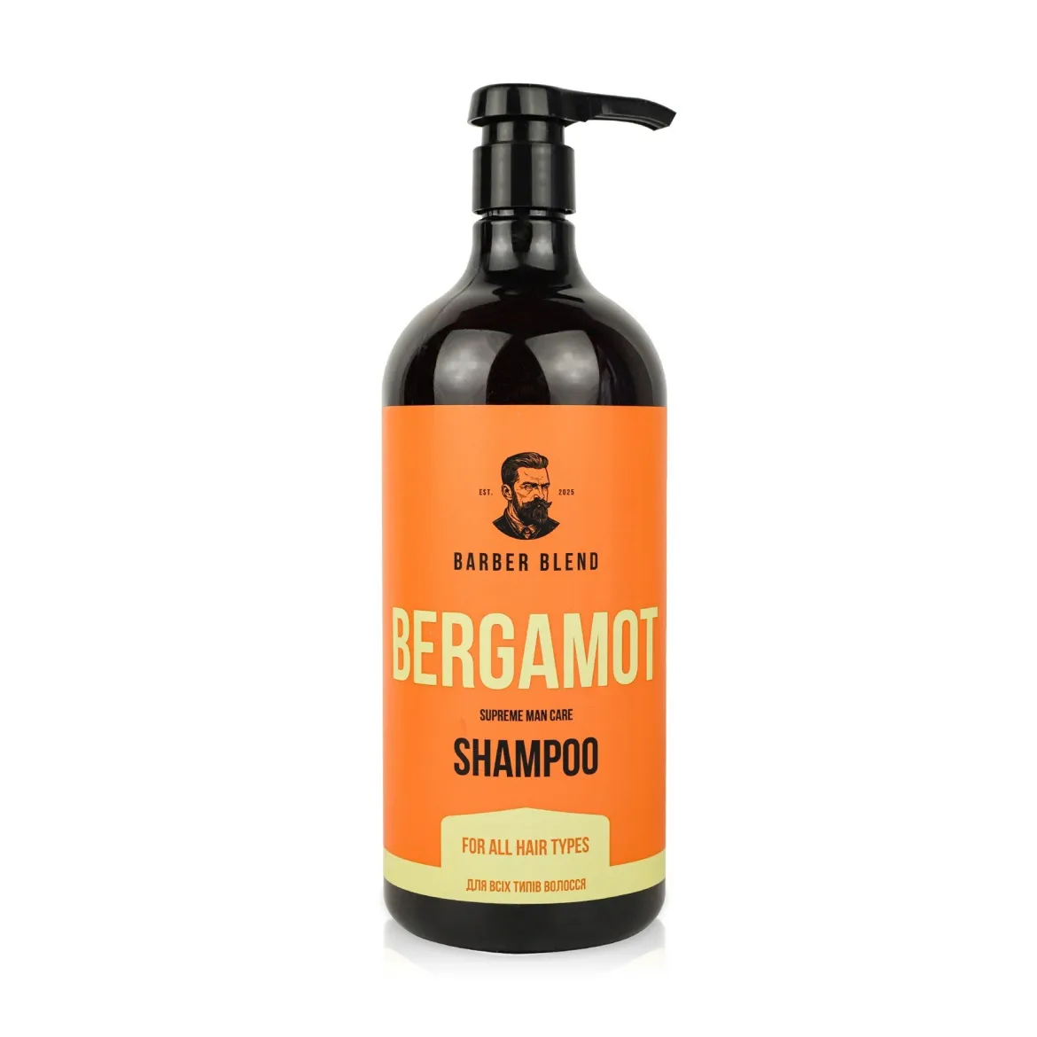 Barber Blend шампунь чоловічий для всіх типів волосся Bergamot