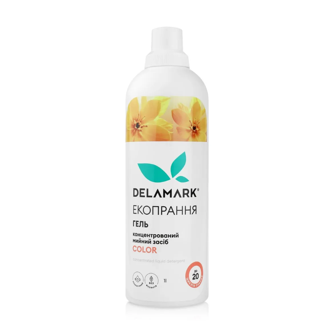DeLaMark гель для прання кольорових речей 1л