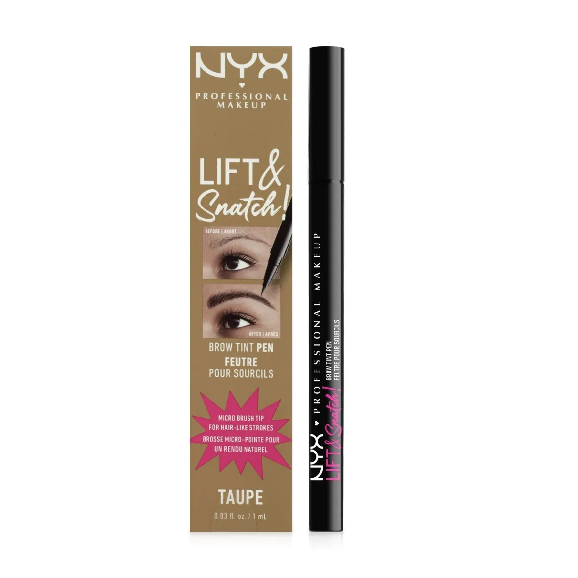 NYX Professional Makeup Lift&amp;Snatch тінт для брів