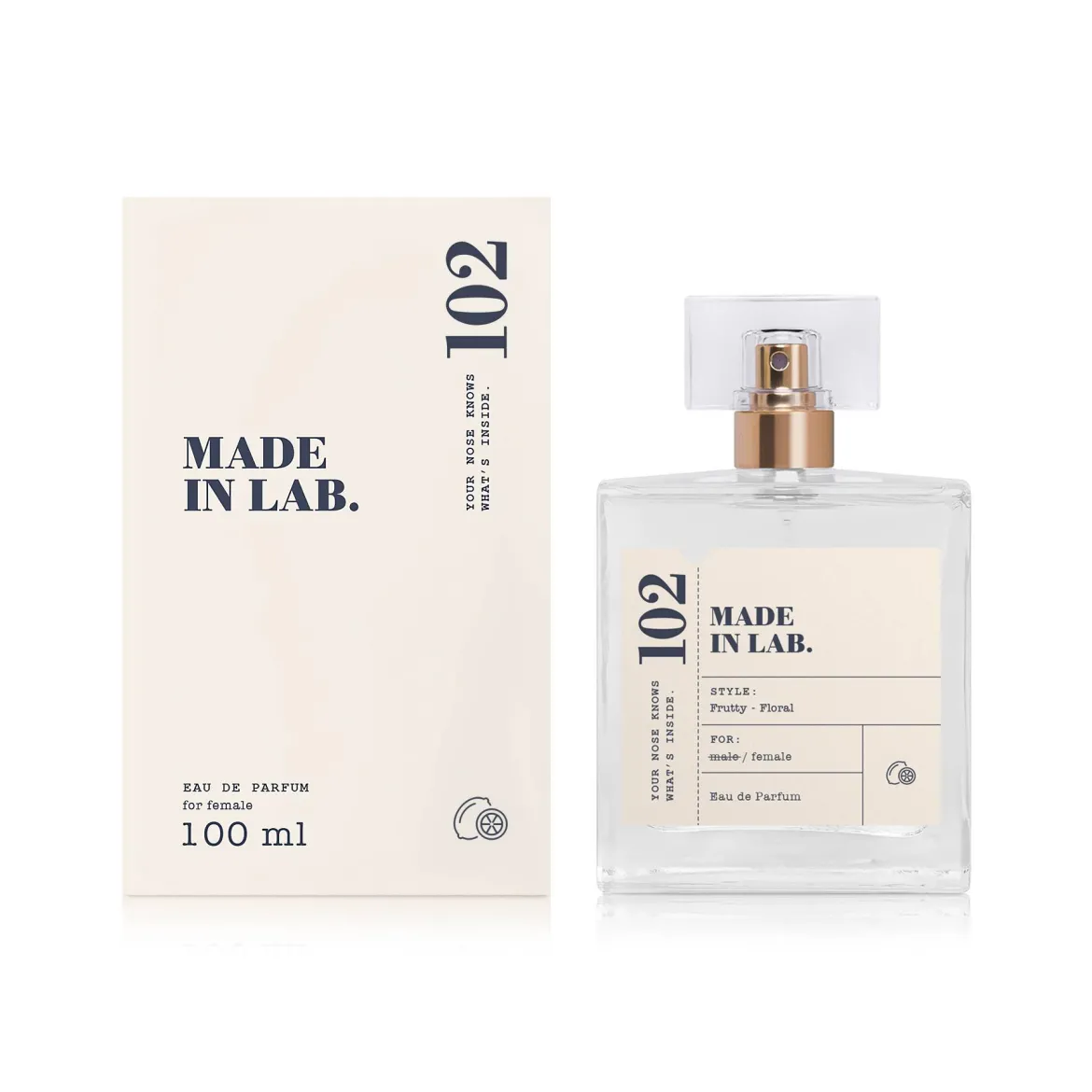 Made in Lab парфумована вода для жінок 102 vs Ariana Grande God is a Woman 100мл — Фото 1