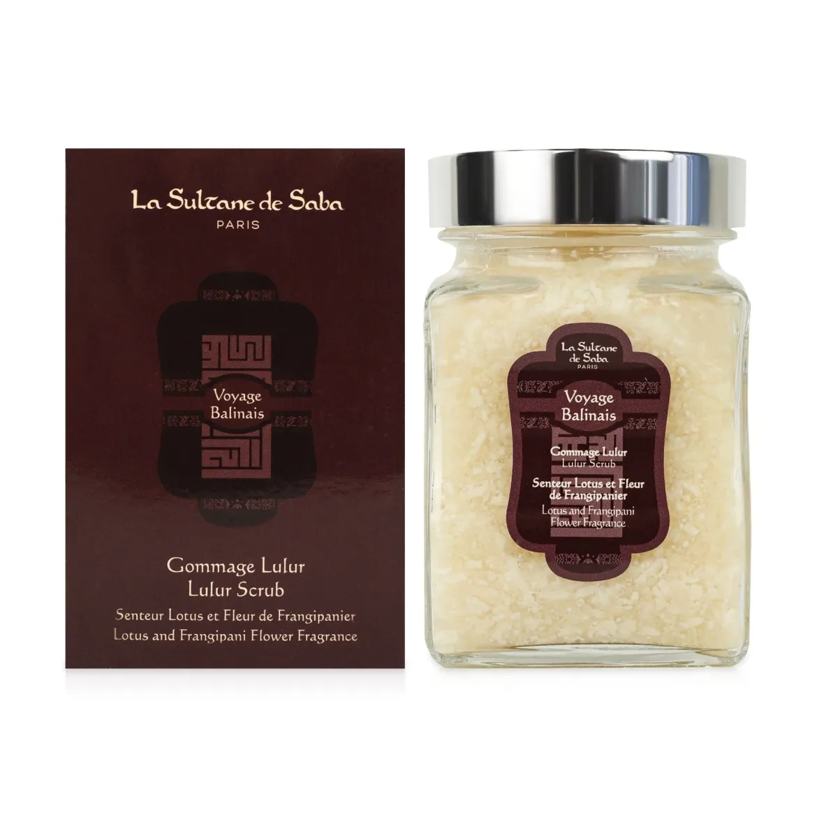 La Sultane de Saba Balinais Lotus Frangipani гоммаж - скраб кокосовий 300г
