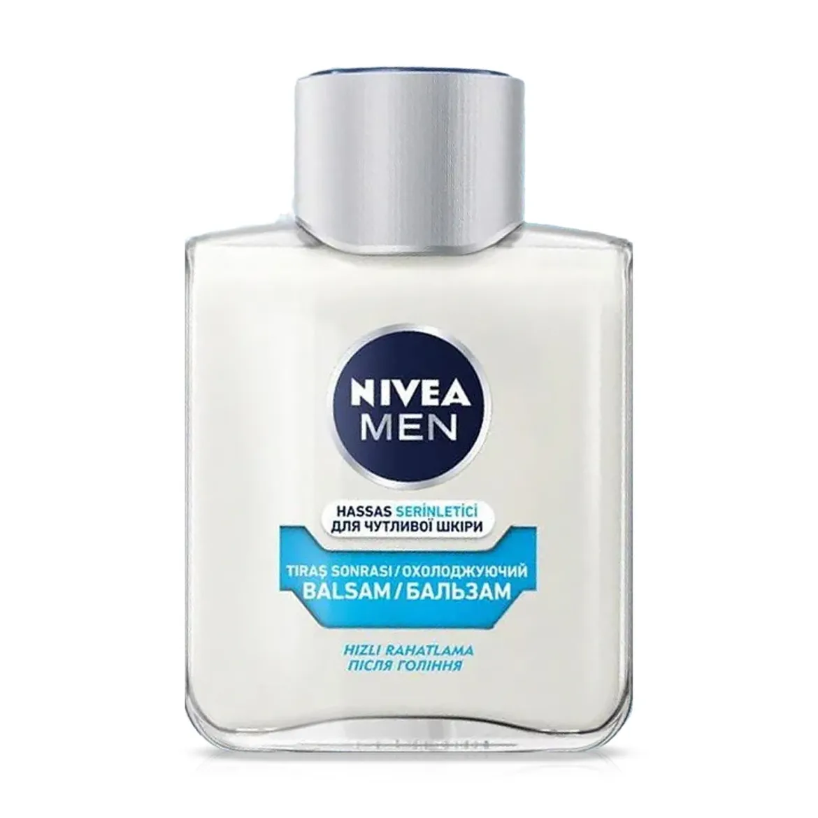 Nivea бальзам після гоління для чутливої шкіри охолоджуючий 100мл — Фото 1