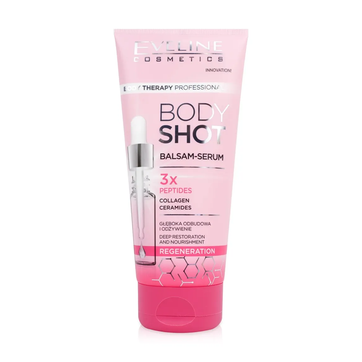 Eveline Cosmetics Body shot бальзам-серум для тіла регенеруючий 200мл