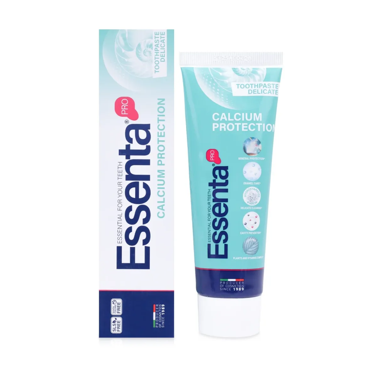 Essenta Pro зубна паста Calcium protection 75мл