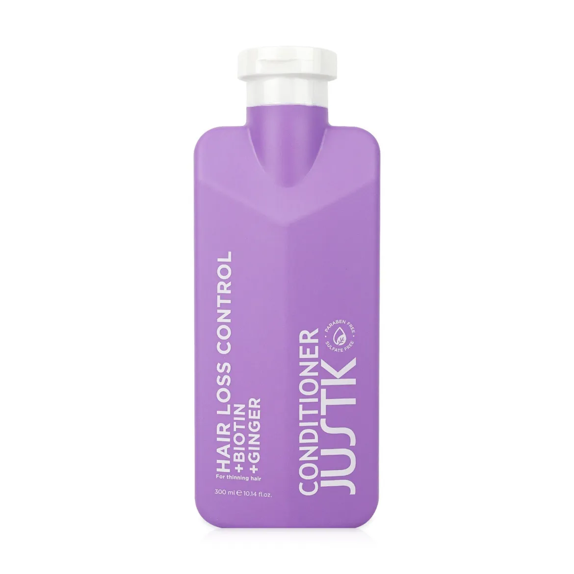 JUSTK кондиціонер Biotin &amp; Ginger проти випадіння 300мл