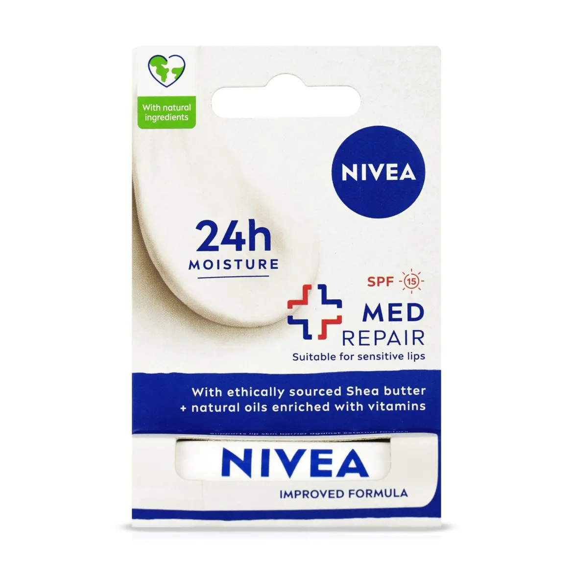 Nivea бальзам для губ* Repair &amp; Care SPF15 4.8г