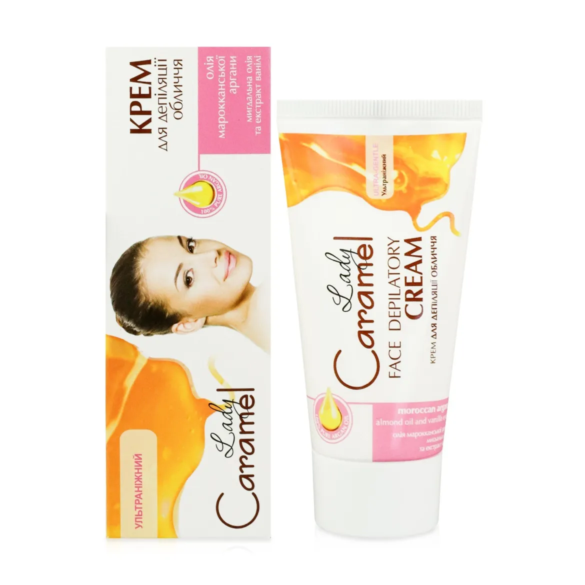 Caramel крем для депіляції обличчя ультраніжний 50мл