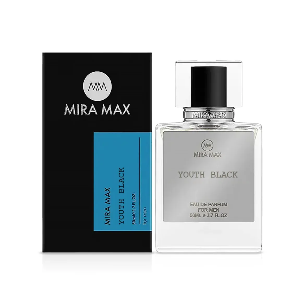MiraMax парфумована вода для чоловіків Youth Black vs Yves Saint Laurent Y Le Parfum 50мл — Фото 1