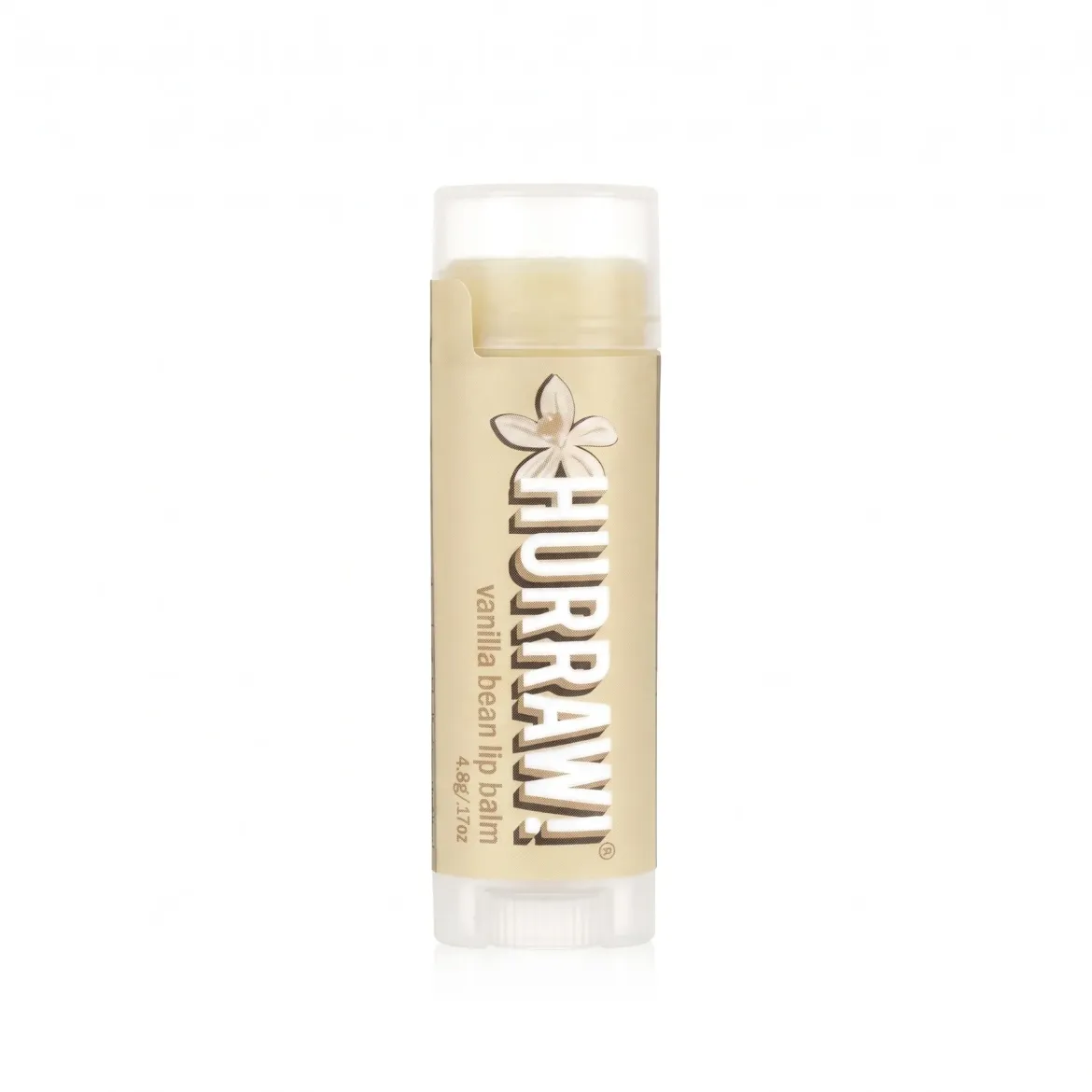 Hurraw бальзам для губ Vanilla Bean 4.8г