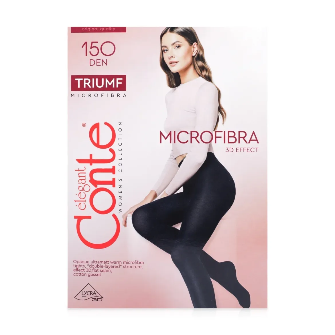 Conte TRIUMF колготи 150 den nero р.3
