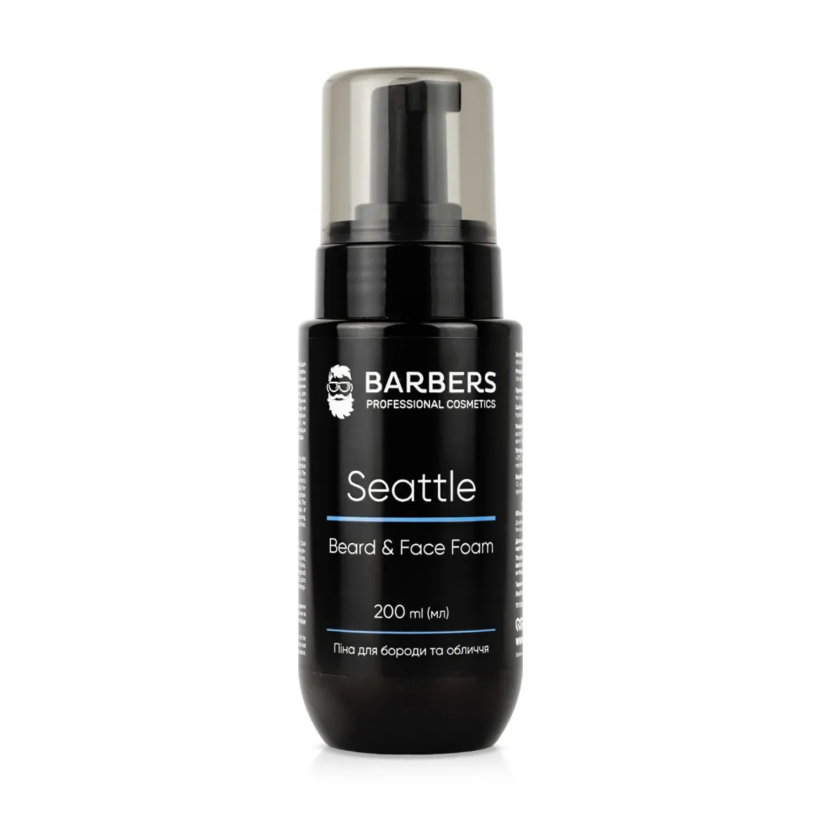 Barbers піна для бороди та обличчя Seattle 200мл