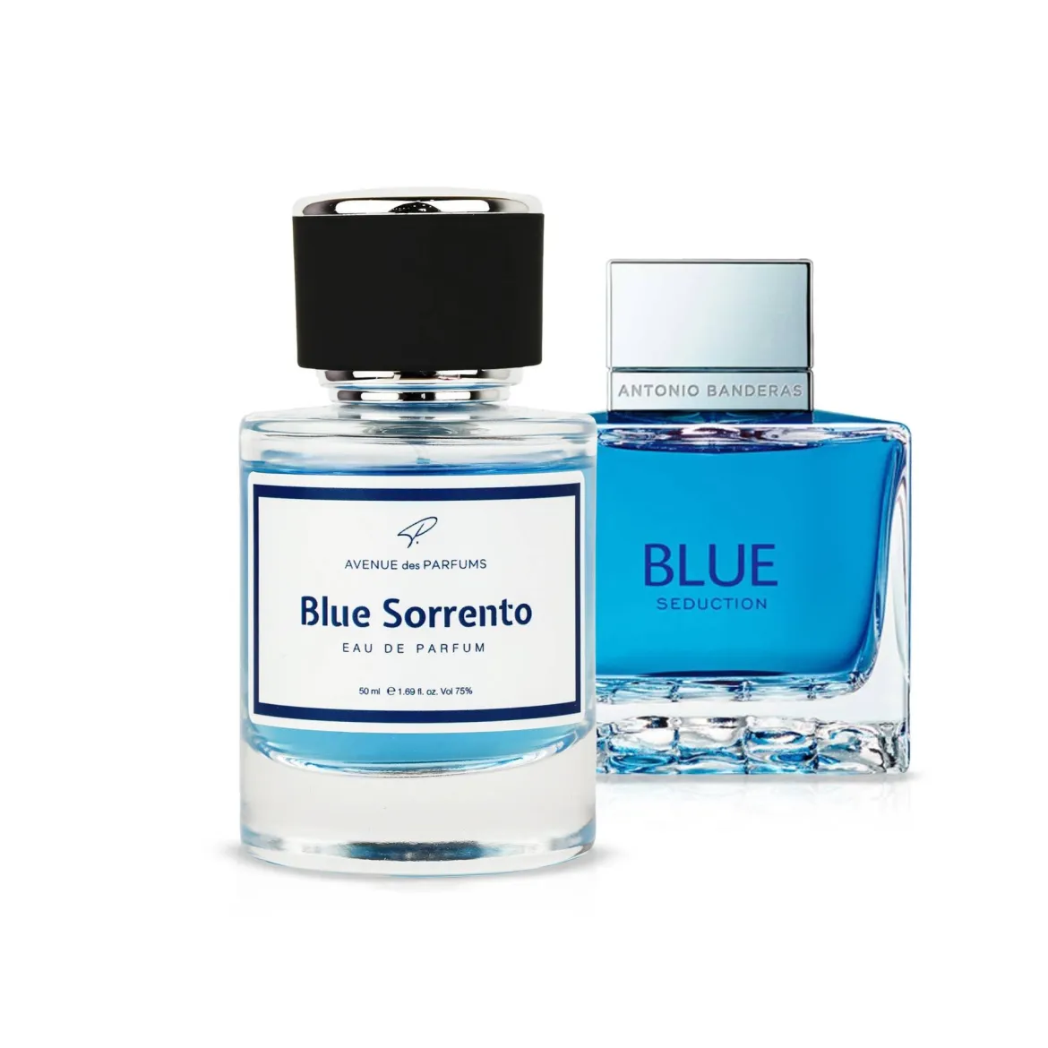 Avenue des Parfums парфумована вода для чоловіків Blue Sorrento vs A.B.Blue Seducti 50мл