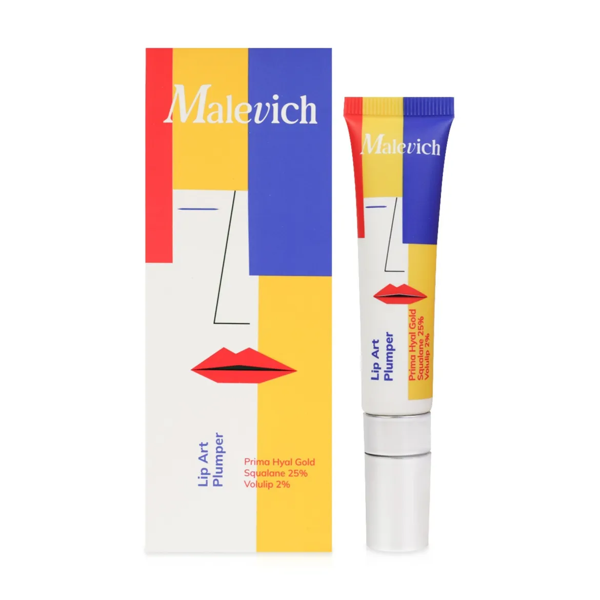 Malevich Lip Art бальзам для губ плампер з гіалуроновою кислотою 15мл