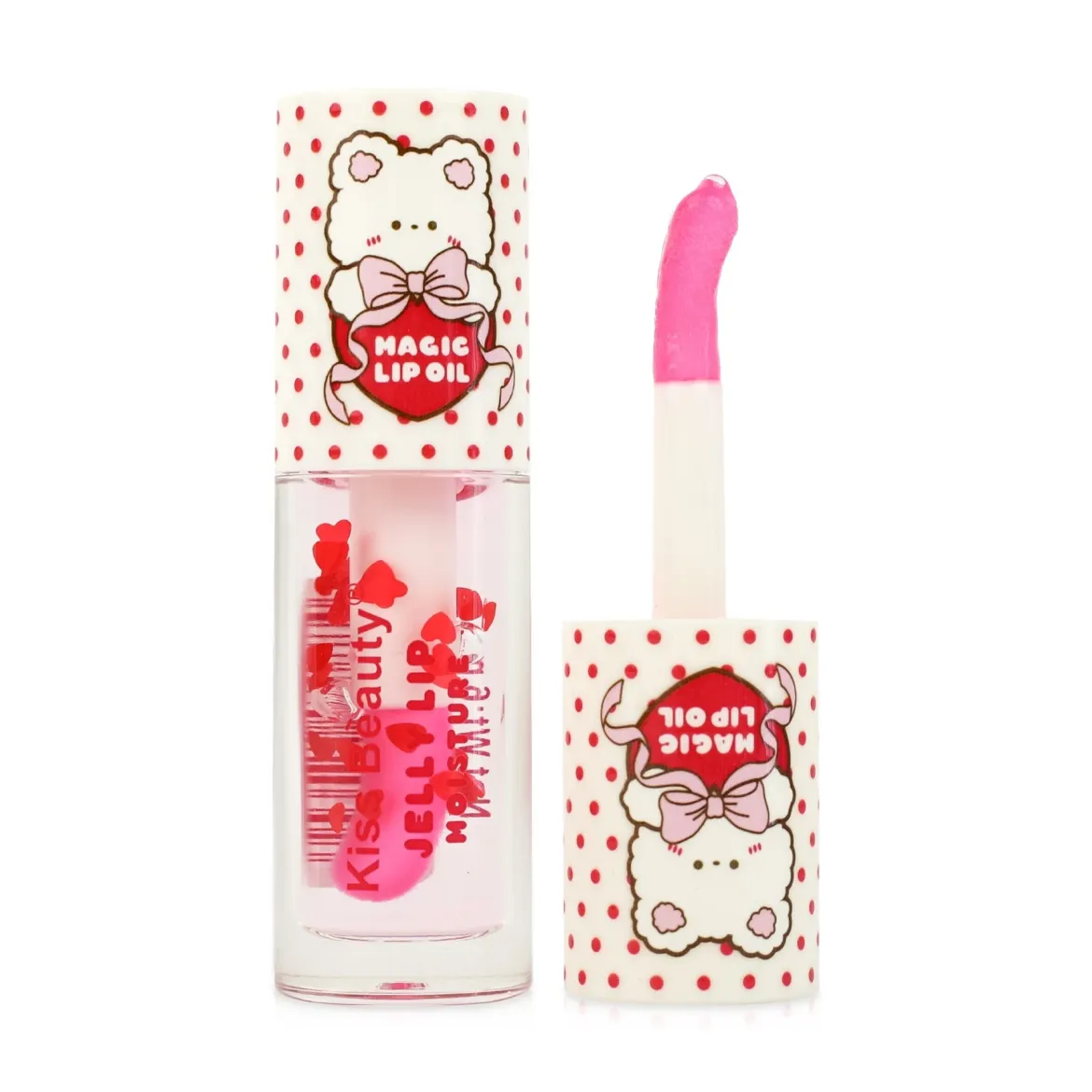 Kiss Beauty олійка для губ Jelly Lip Moisture (змінює колір) 6мл