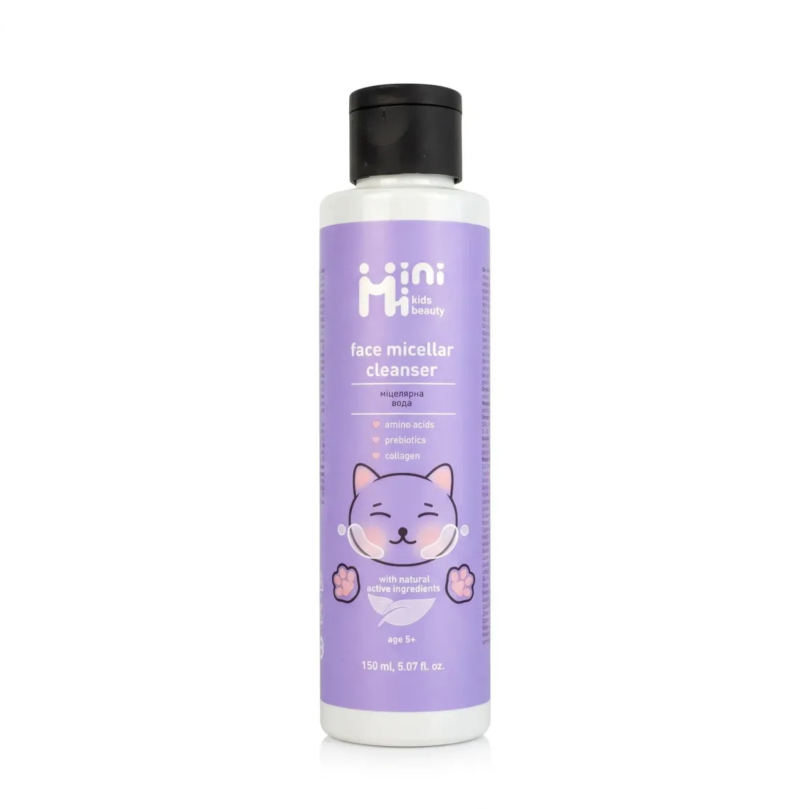 MiniMi Kids beauty 5+ міцелярна вода дит.