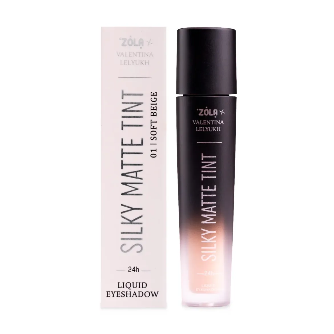 ZOLA x Valentina Lelyukh рідкі тіні для повік Silky matte tint