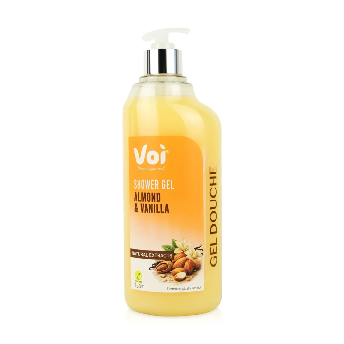 Voi гель для душу Almond &amp; Vanilla 750мл