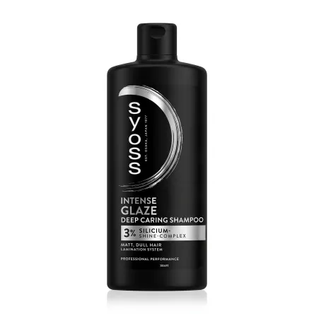 Syoss Intense Glaze шампунь для позбавленого блиску, тьмяного волосся 440мл